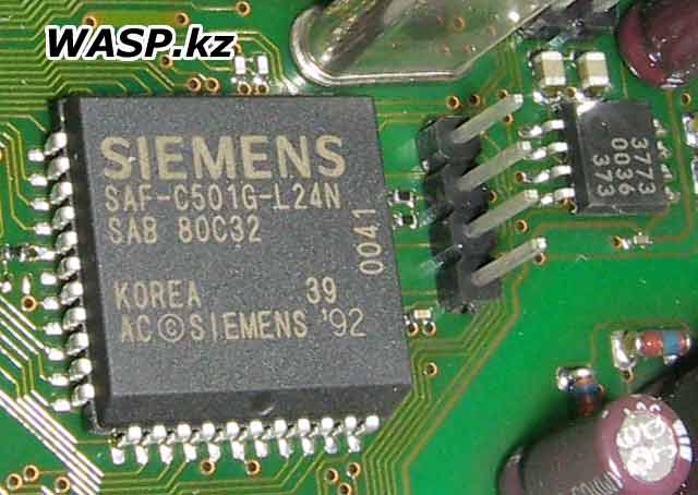 Siemens SAF-C501G-L24N 8-битный CMOS контроллер, прошивка