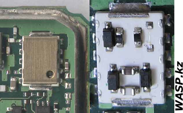 SIEMENS A35 микросборка под экраном Diplex filter