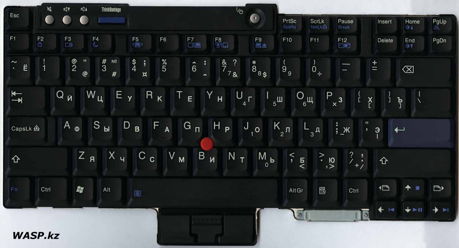 Lenovo MW89-RU 39T0946 обзор клавиатуры ноутбука