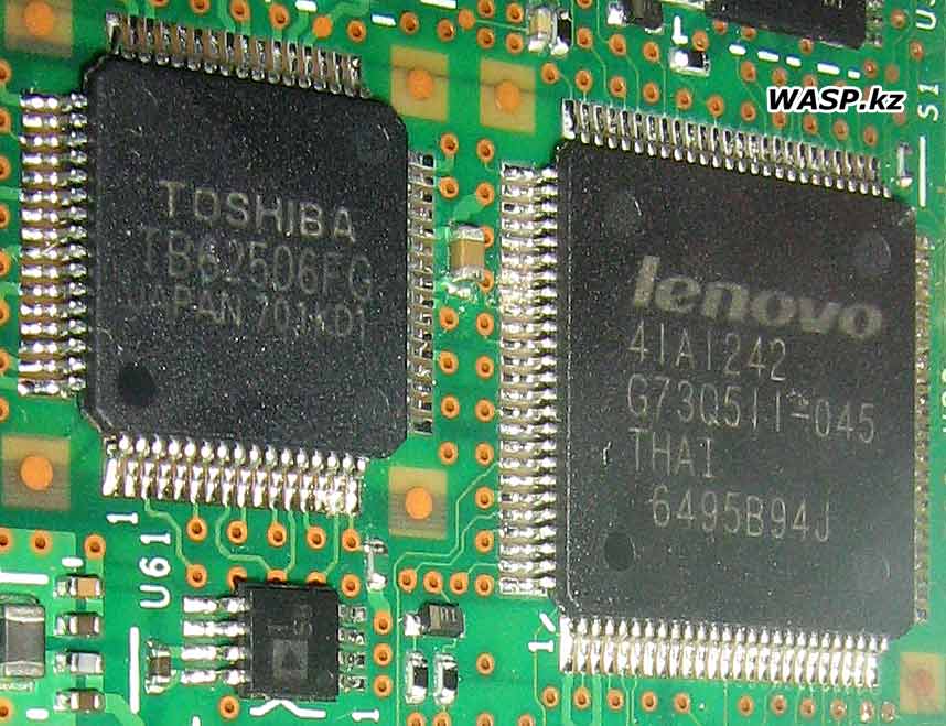 Lenovo 41A1242 G73Q511-045 и TOSHIBA TB62506FG
