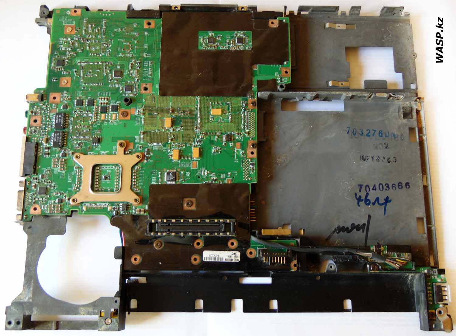 IBM Lenovo ThinkPad T60 разборка, ремонт или модернизация