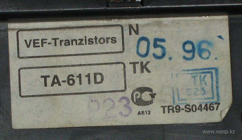 TA-611D TR9-S04467