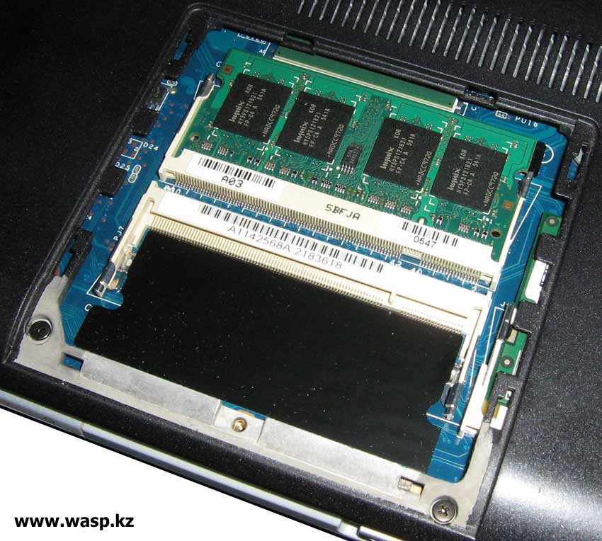 Sony Vaio VGN-FS790B замена оперативной памяти самостоятельно