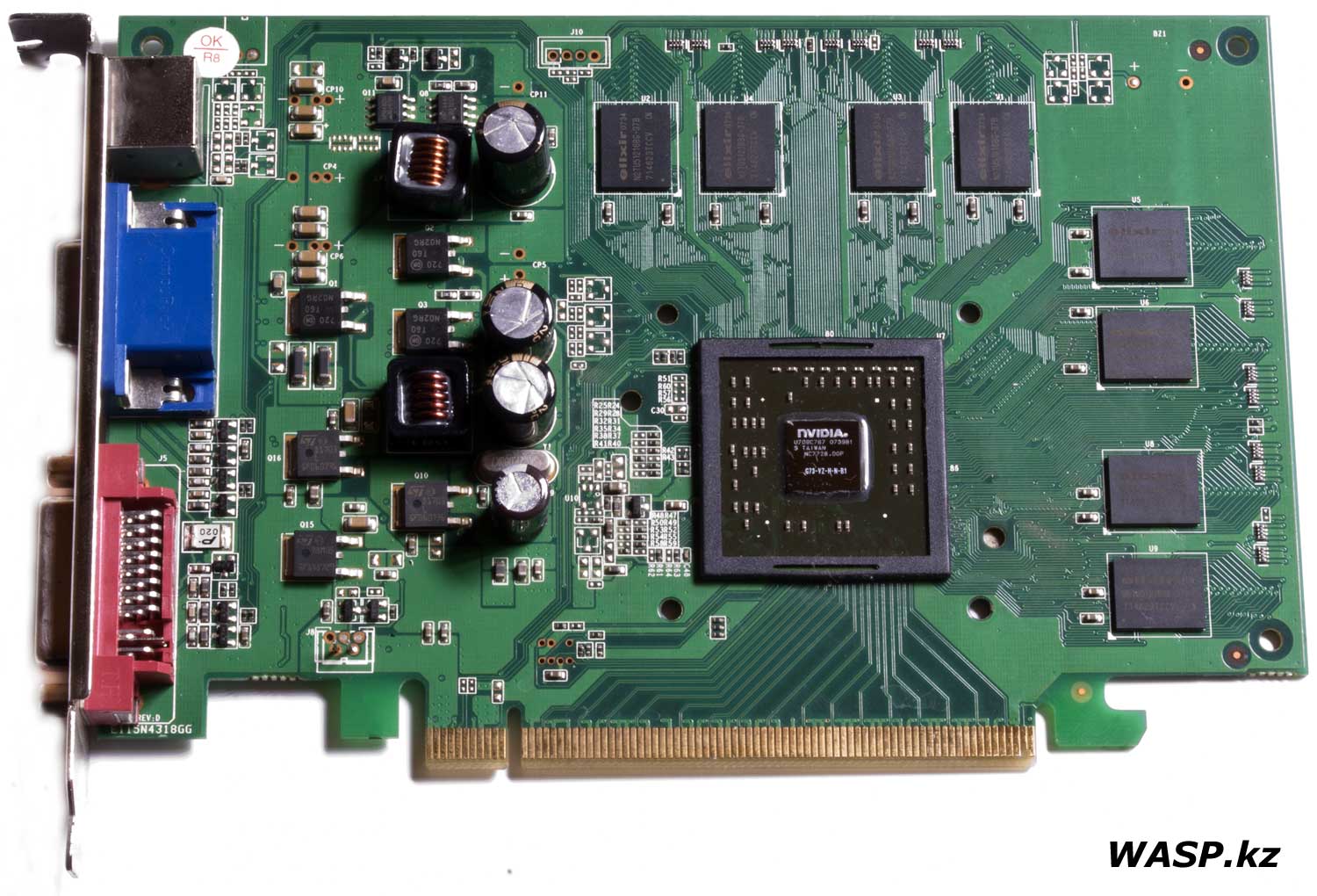 Palit GeForce 7300GT PCI-E описание видеокарты