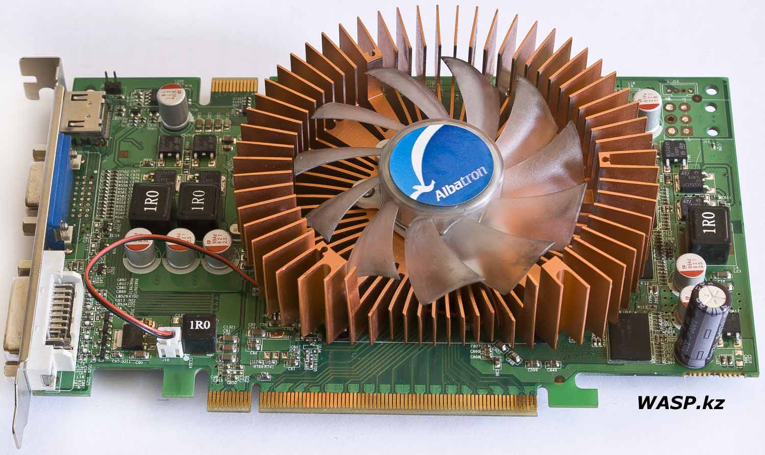 Albatron GeForce 9600 GT или 7GP96IFD3-R00K-10A обзор