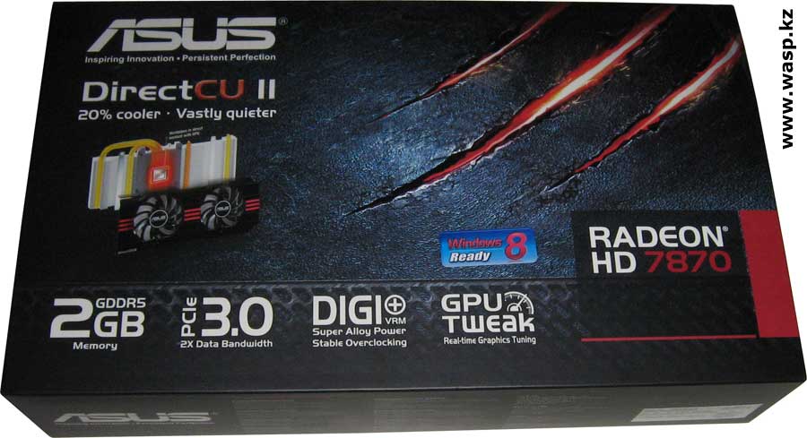 ASUS Radeon HD 7870 - видеокарта от AMD-ATi