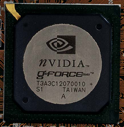 NVIDIA GeForce 256 T3A3C12070010 S1 GPU