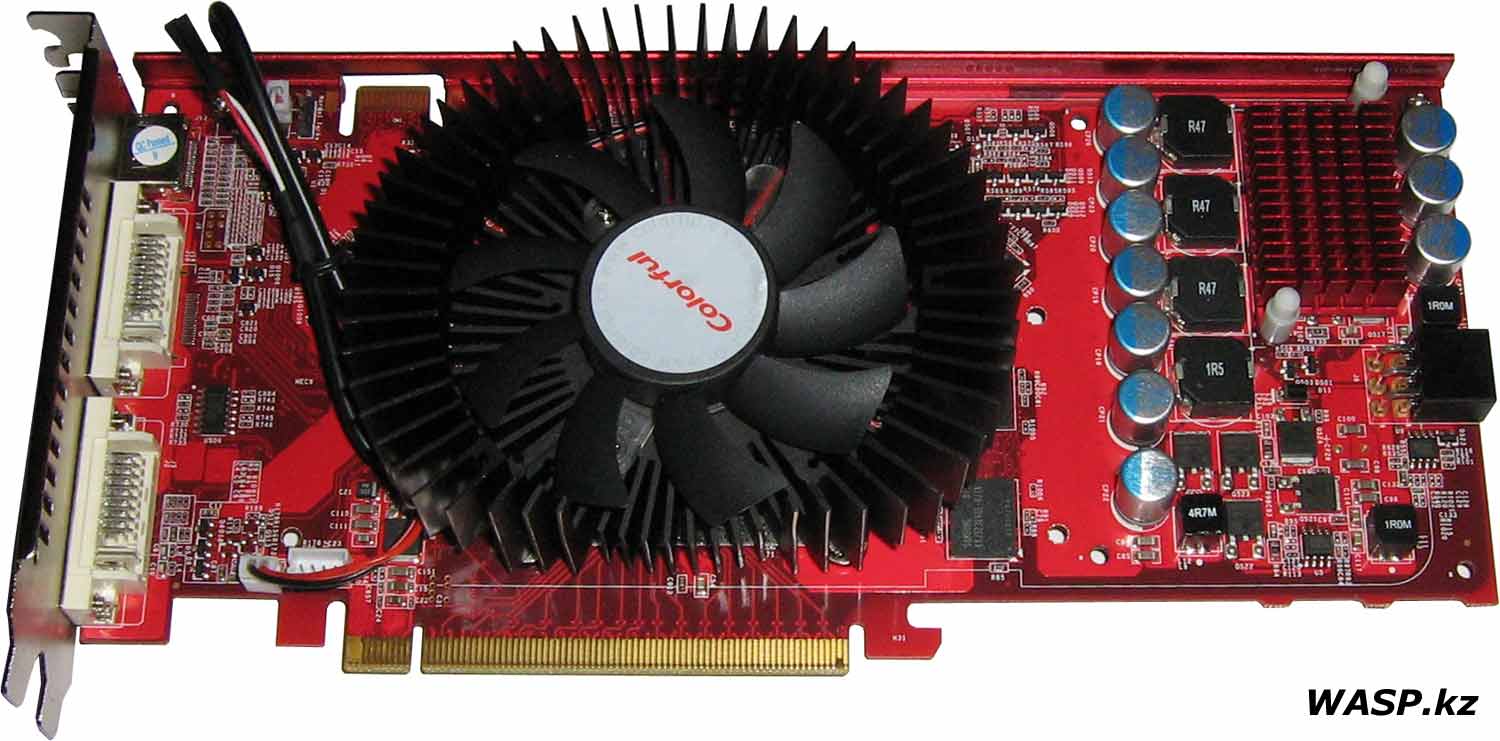 Colorful GeForce 9600GT 512 Мб, DDR3, 256 бит