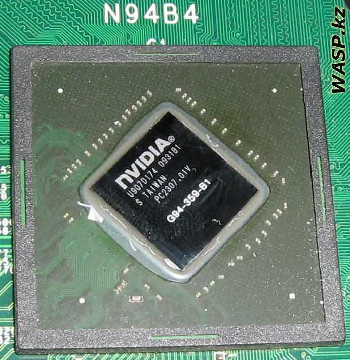 N94B4 кристалл GPU от NVIDIA
