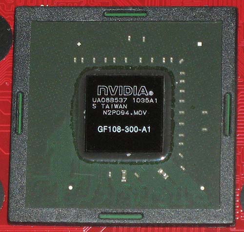 GF108-300-A1 GPU описание видеокарты