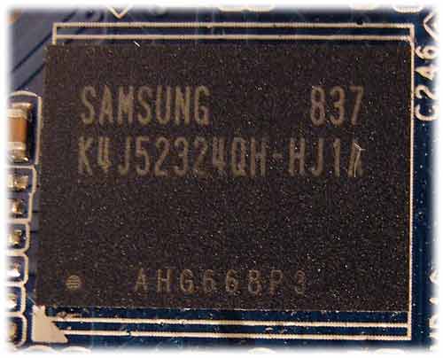 Samsung K4J52324QH-HJ1A видеопамять