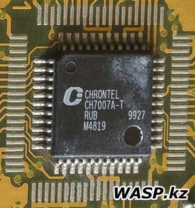 CHRONTEL CH7007A-T микросхема энкодер ПК на ТВ