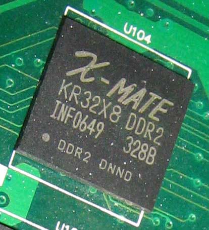 память X-Mate KR32X8 DDR2 INF0649 328B DNND