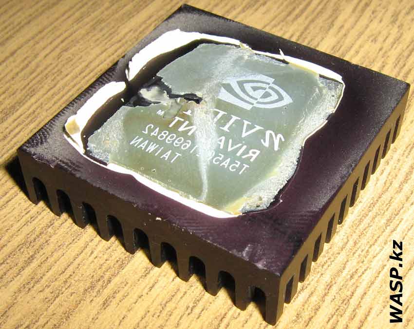 Diamond Viper V550 радиатор охлаждения GPU