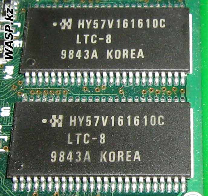 HY57V161610C LTC-8 память на видеокарте Diamond Viper V550