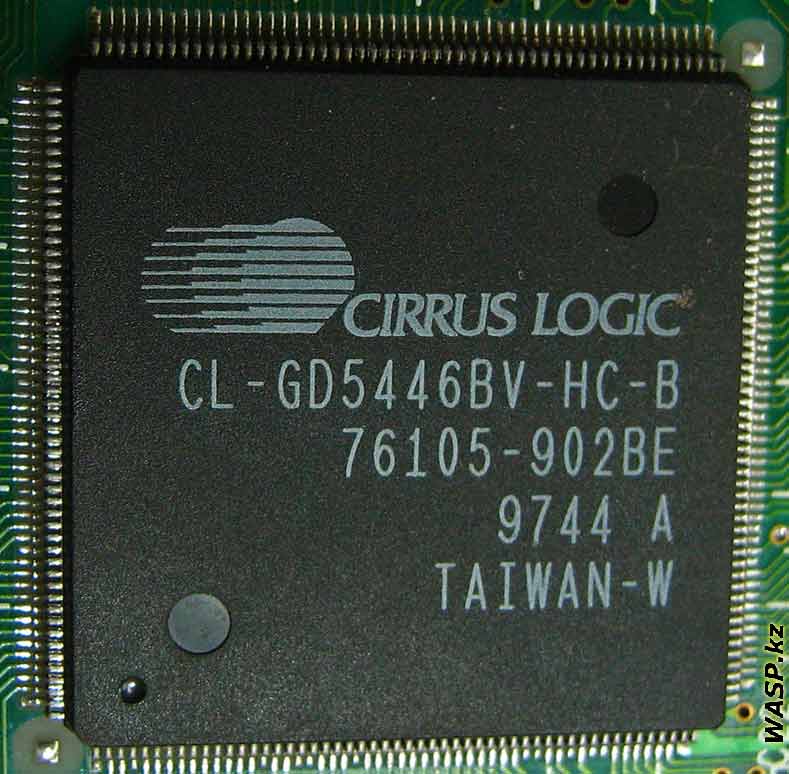 Cirrus Logic CL-GD5446BV-HC-B, 76105-902BE чип