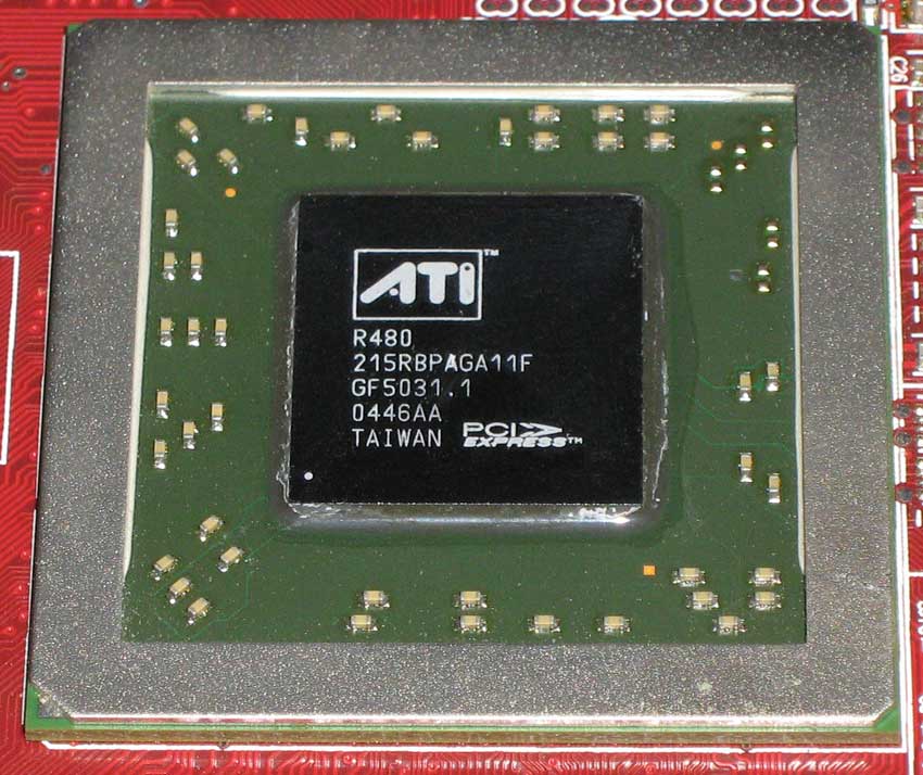 R480 чип HIS Radeon X800GTO разгон видеокарты