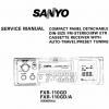 SANYO FXR-110GD  FXR-110GD/A  