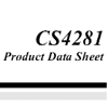 CS4281-CM CrystalClear PCI Audio interface - даташит