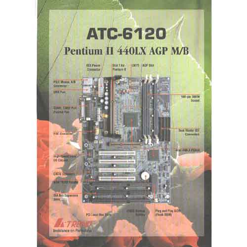A-Trend ATC-6120 краткая инструкция по матплате