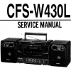 SONY CFS-W430L -  