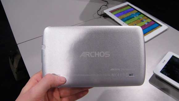 размеры и вес ARCHOS 70 Titanium планшета