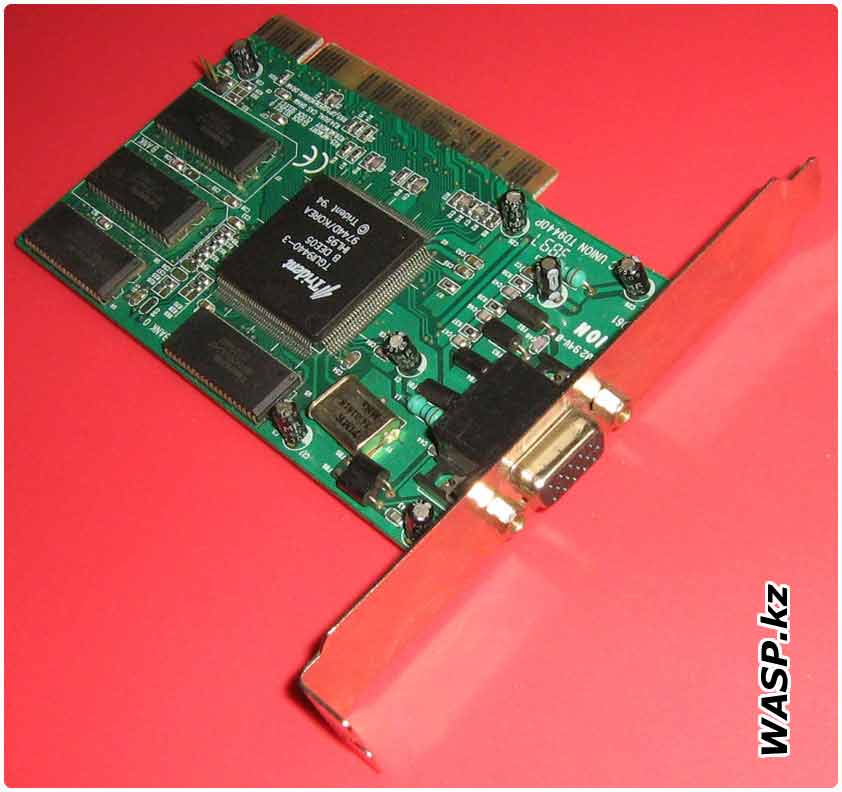 UNION TD9440P Видеокарта Trident TGUI9440-3, PCI (U-9440)