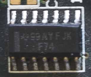 99AYFJK F74 чип SPD на старой оперативной памяти