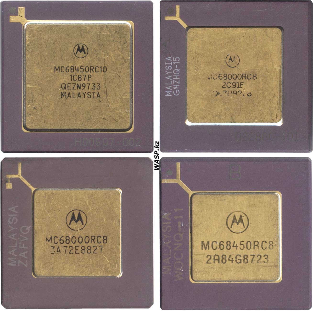 Motorola MC68000RC8 обзор процессоров, старых