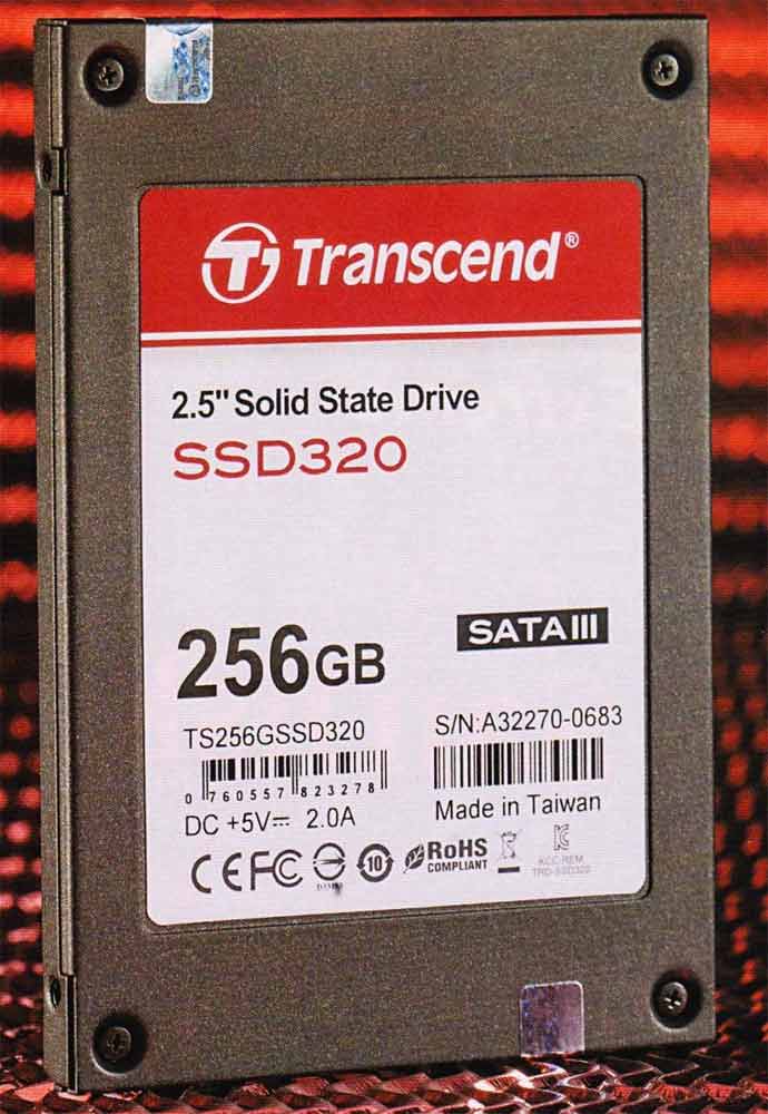 Описание и тестирование Transcend TS256GSSD320