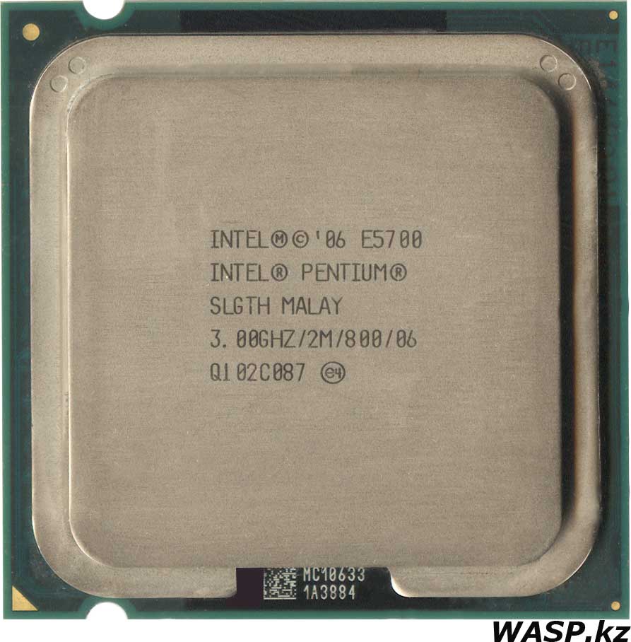 Intel Pentium E5700 3 ГГЦ на LGA775 полное описание и отзыв на процессор
