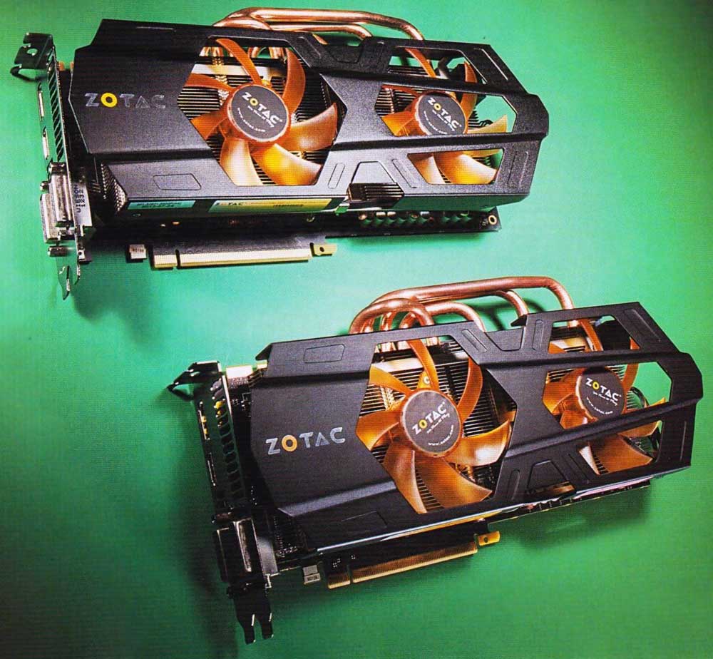 ZOTAC GeForce GTX 680 AMP! Edition работа в SLI режиме