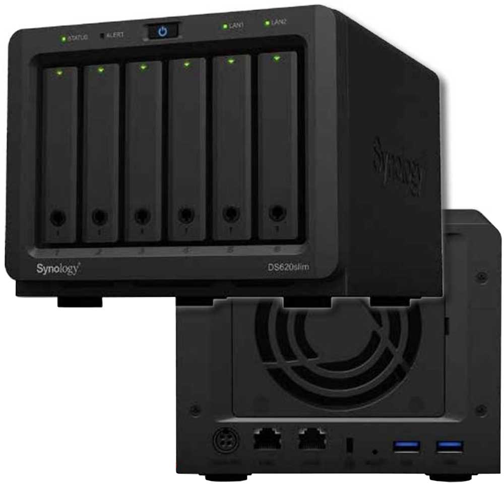 Synology DiskStation DS620slim NAS-сервер обзор и применение