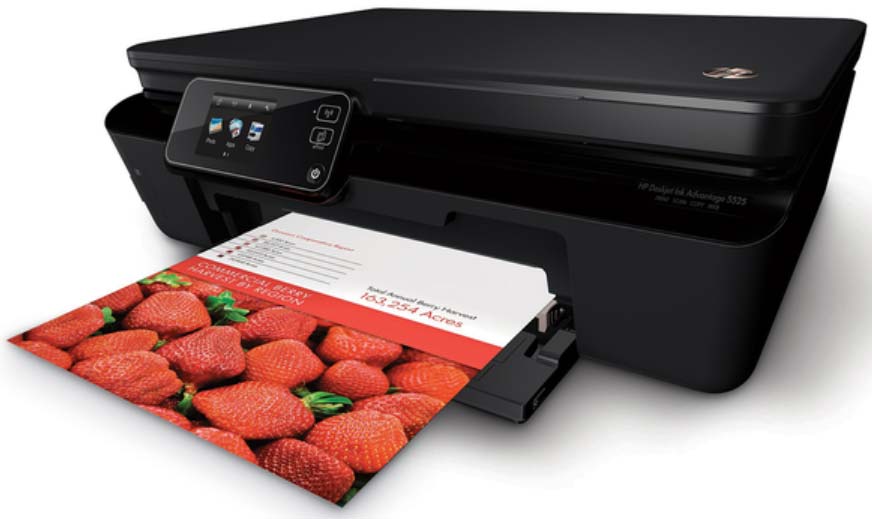 Обзор МФУ HP Deskjet Ink Advantage 5525 заправка, сканер, СНПЧ