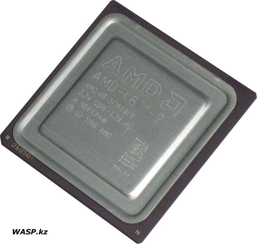 AMD-K6-2/266AFR старинный процессор, обзор