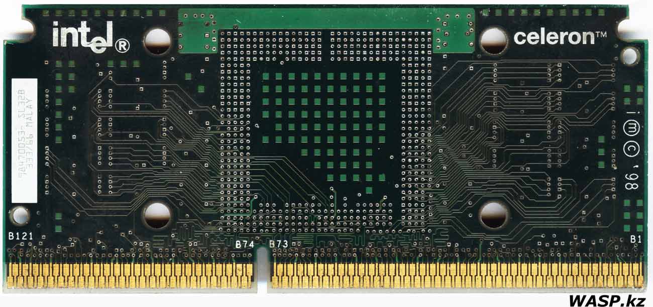Celeron 333 МГц обзор слотового процессора