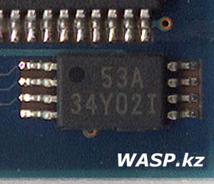 53A 34Y02I микросхема SPD на модуле памяти