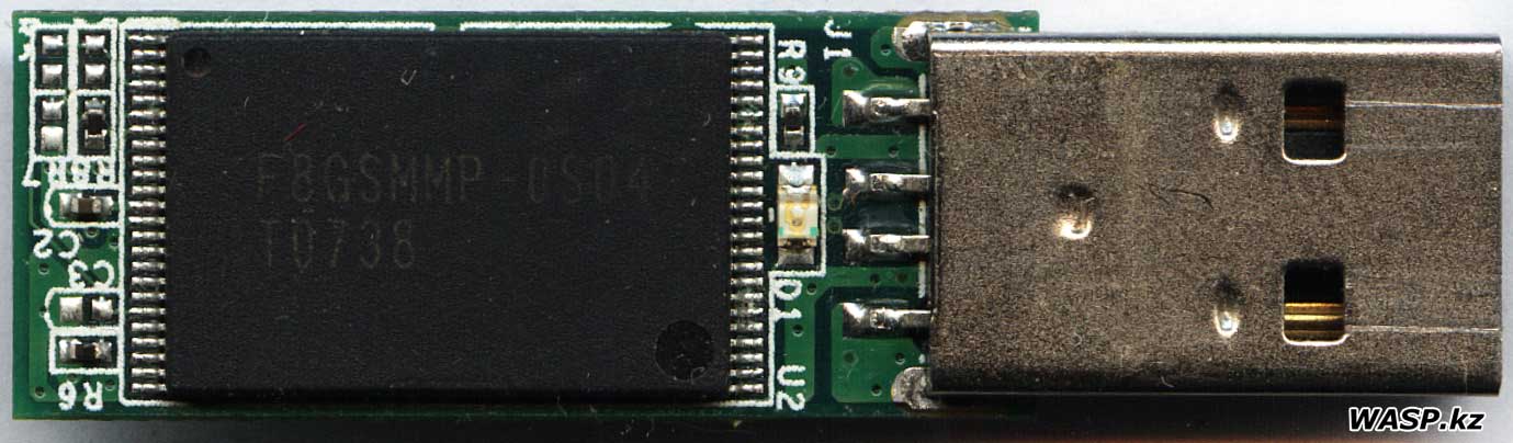 F8GSMMP-0S04 чип памяти в флешке Transcend