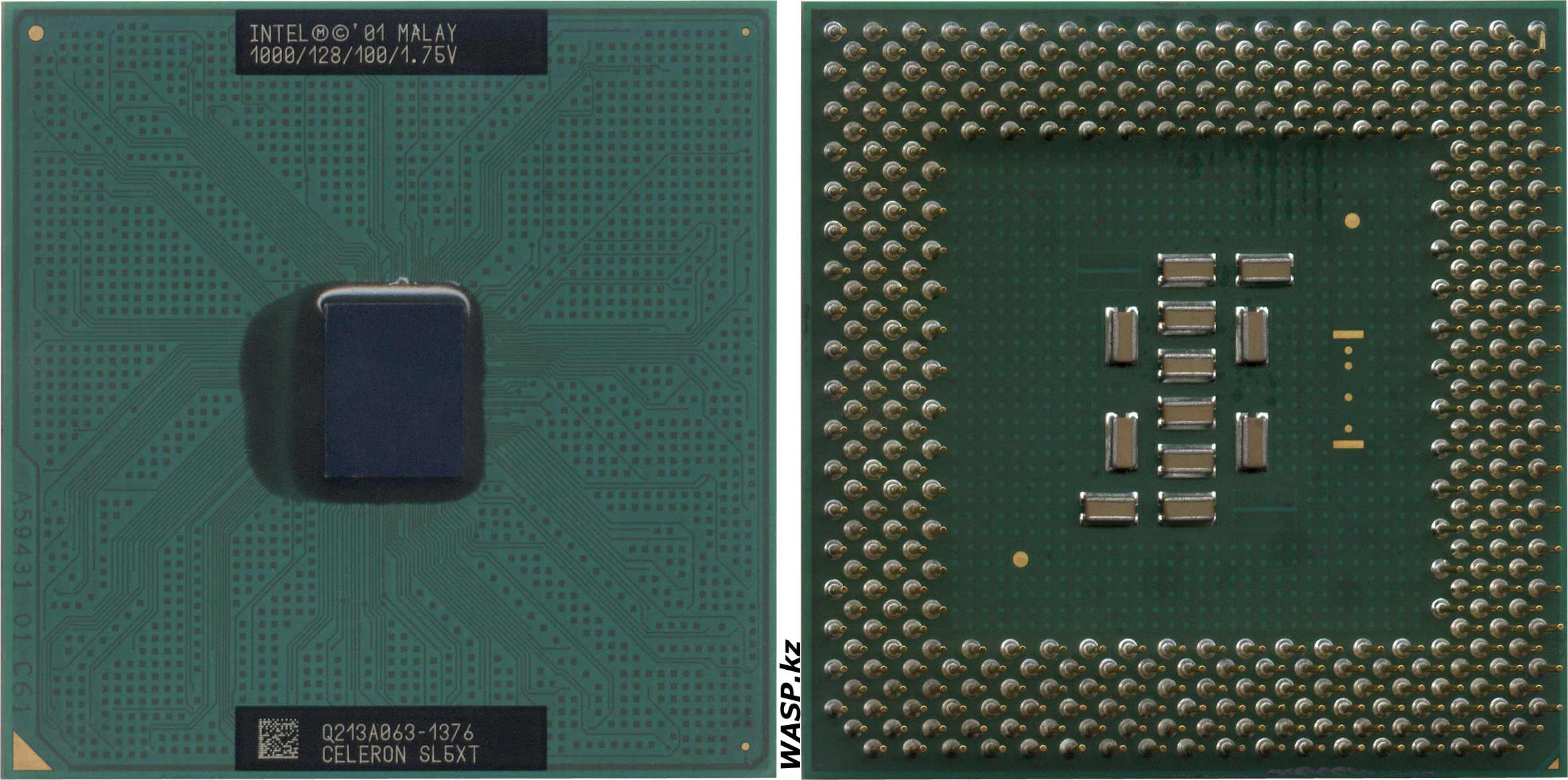 Celeron SL5XT 1000/128/100/1.75V обзор старого CPU на сокет 370