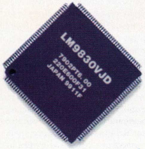 LM9830VJD от National Semiconductor процессор сканера