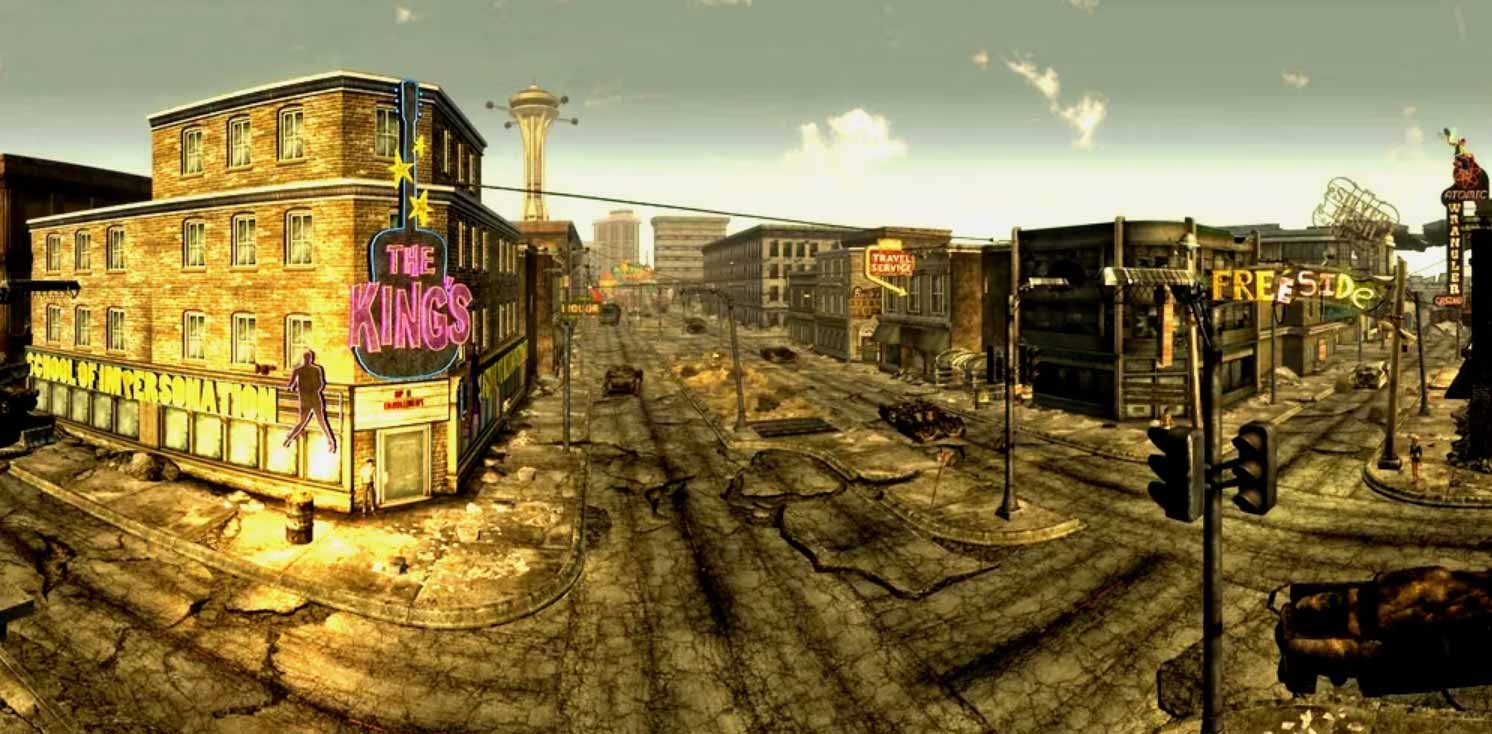 Фрисайд в Нью-Вегасе одна из интересных локаций Fallout New Vegas