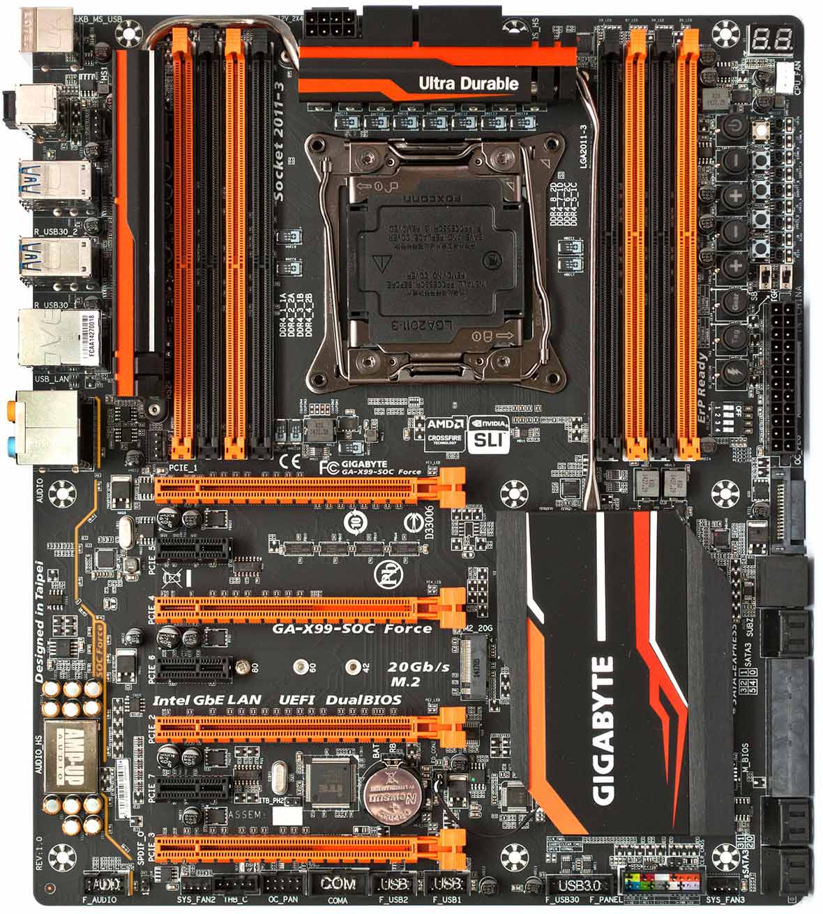 Gigabyte GA-X99-SOC Force материнская плата для разгона