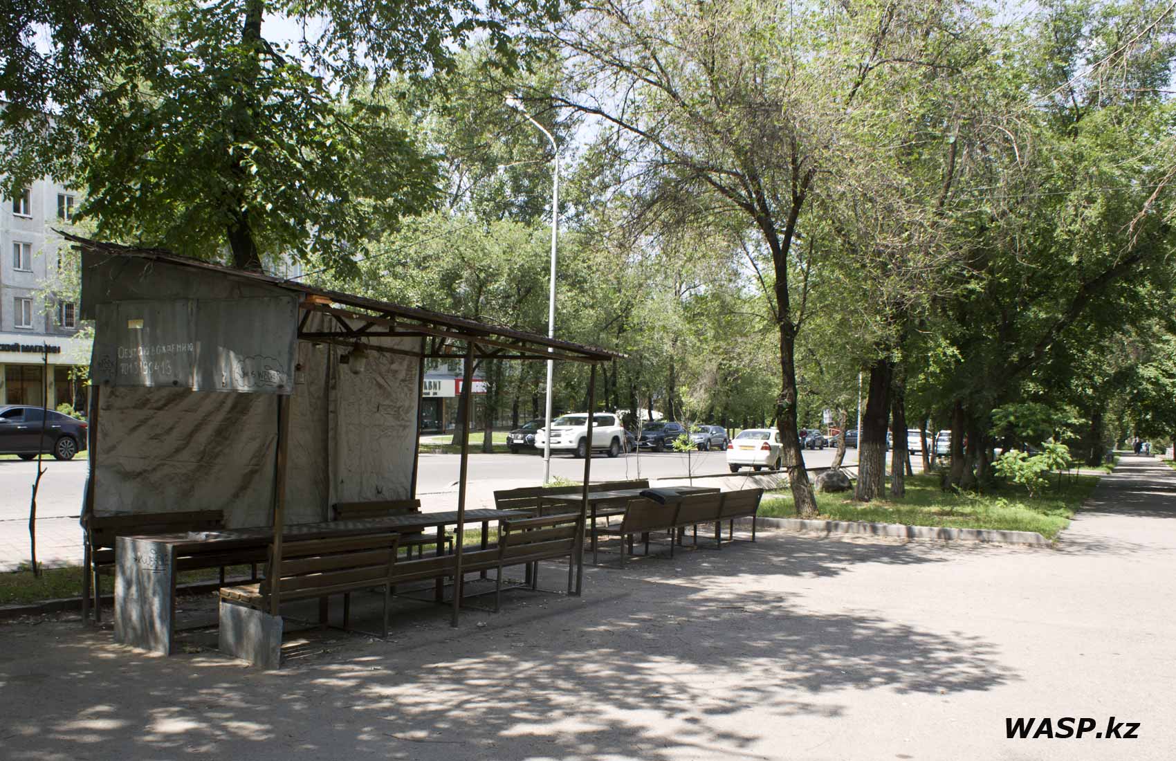 Столики шахматистов в Алматы 2023 год