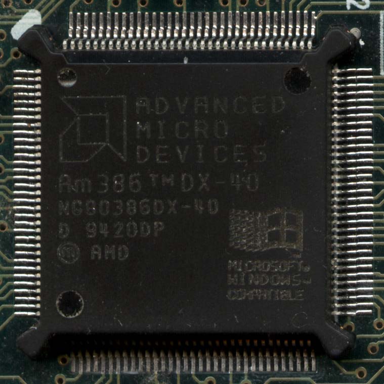 AMD Am386 DX-40 - процессор