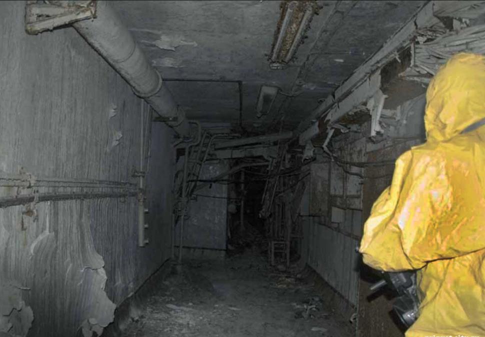 Подземные коридоры и лабиринты ЧАЭС