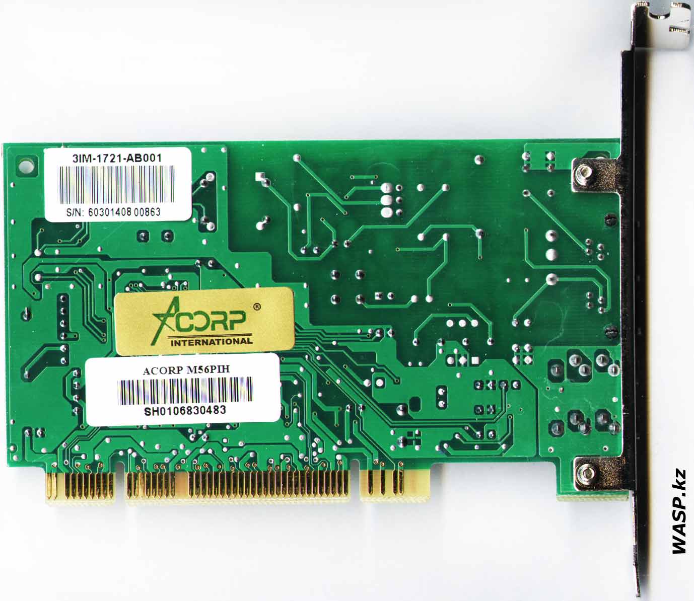 Acorp M56PIH CXT1085 HCF PCI Modem описание