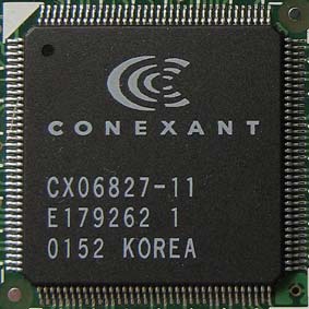 Conexant CX06827-11 чип контроллера модема