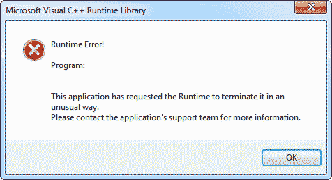 Runtime Error! при установке модема D-Link DSL-200