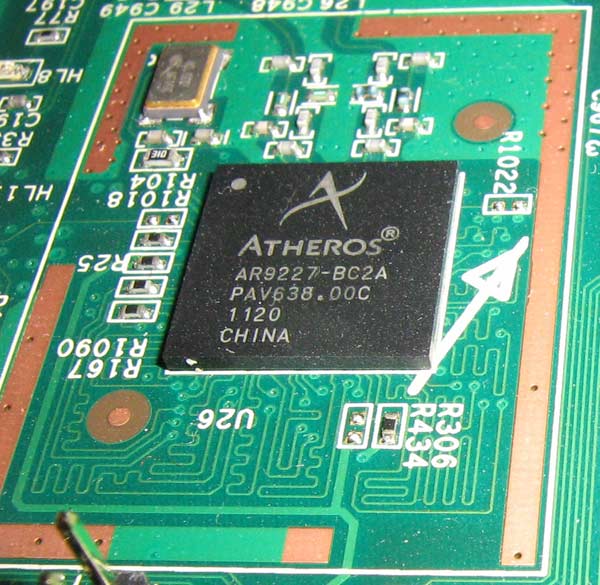 Atheros AR9227-BC2A чип Wi-Fi ECI B-FOCuS O-4G2PW