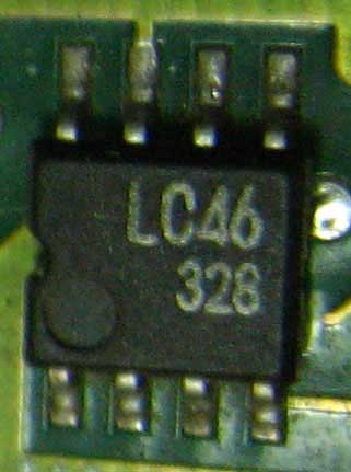 93LC46 чип прошиваемой памяти